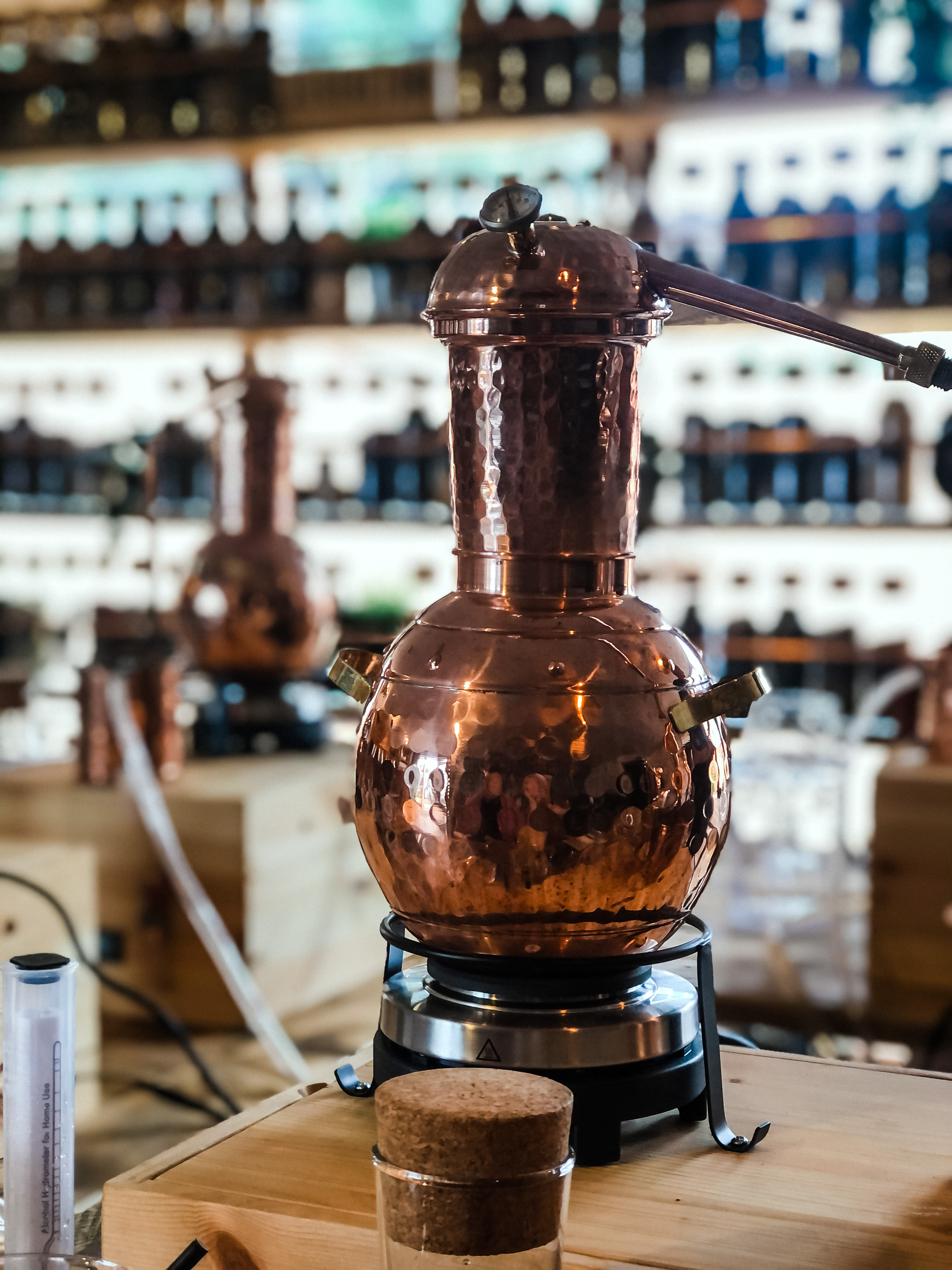 Gin School Copper Pot at Silverstone Distillery